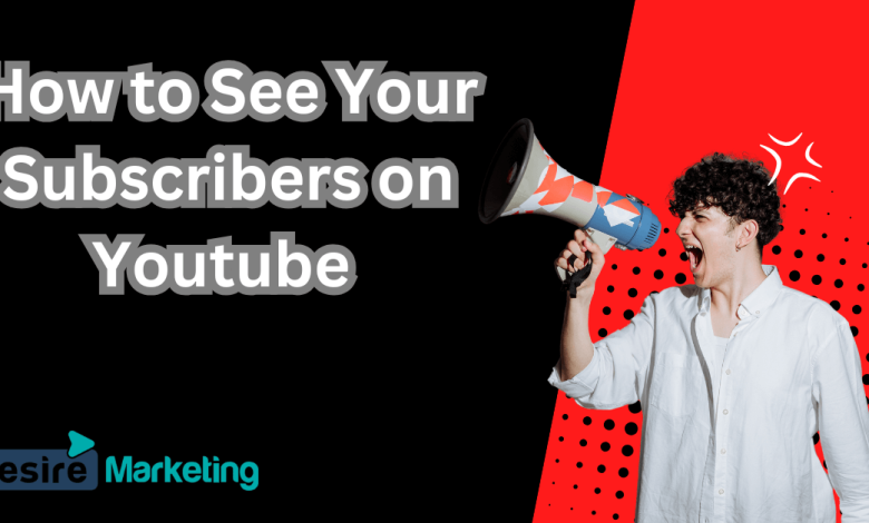 How to See Your Subscribers on Youtube