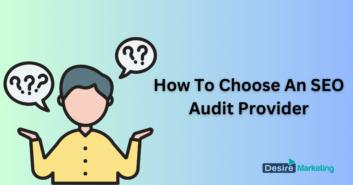 How To Choose An SEO Audit Provider