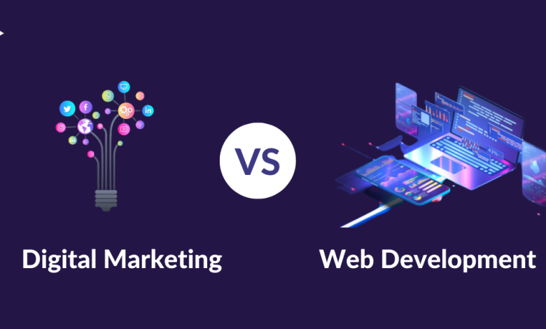 Digital Marketing Vs Web Development