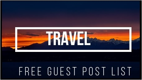 travel guest posting sites