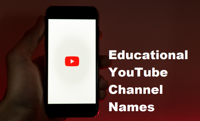Educational YouTube Channel Names