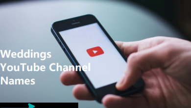 Weddings YouTube Channel Names