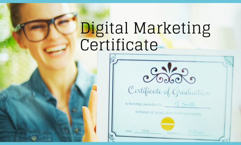What Can You Do With a Digital Marketing Certificate?