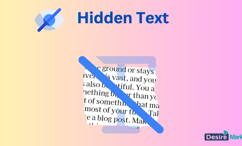 Hidden Text