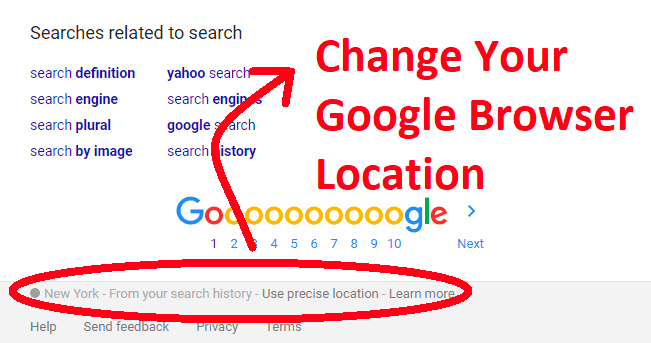 How To Change Your Location Using a Browser Extension