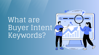This image explains what Buyer Intent keywords are