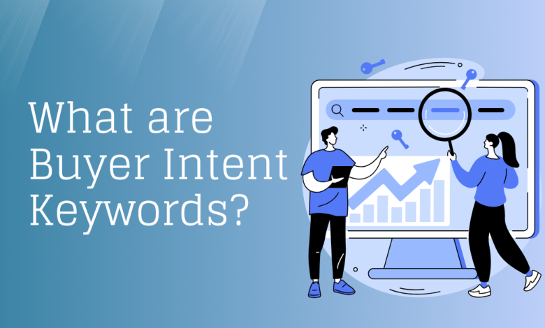 This image explains what Buyer Intent keywords are