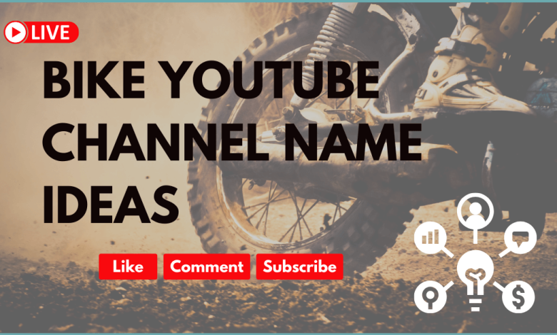 best bike youtube channel name ideas