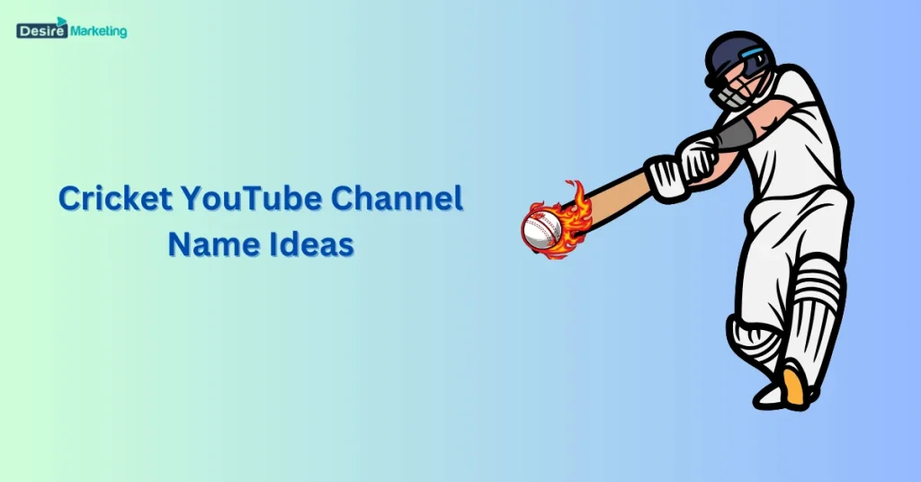 Cricket YouTube Channel Name Ideas