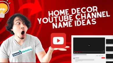 Best Home Decor YouTube Channel Name Ideas