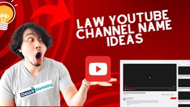 law YouTube Channel Name Ideas