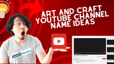 art and craft YouTube Channel Name Ideas