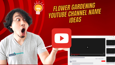 Best flower gardening YouTube Channel Name Ideas
